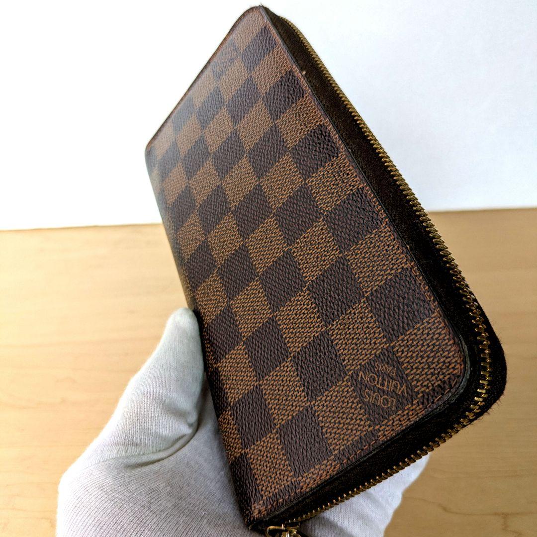 正規品 ルイヴィトン ダミエ ジッピーウォレット 長財布