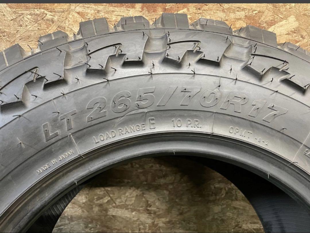 LT265/70R17 TOYO OPEN COUNTRY M/T 2020年製