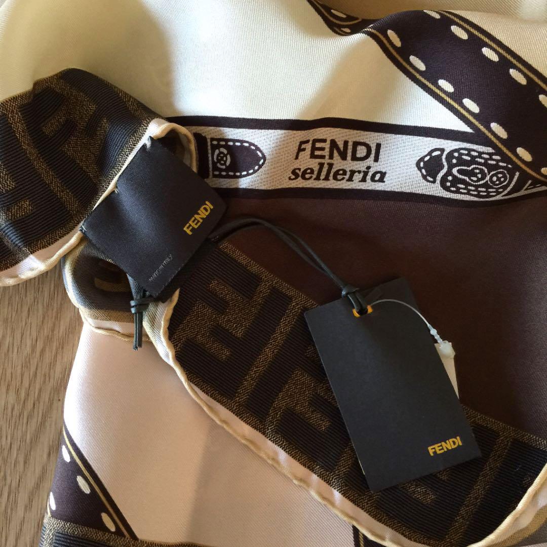 FENDI シルク 新品 Lh9Uo-m91400544801 フェンディ スカーフ 最新作定番