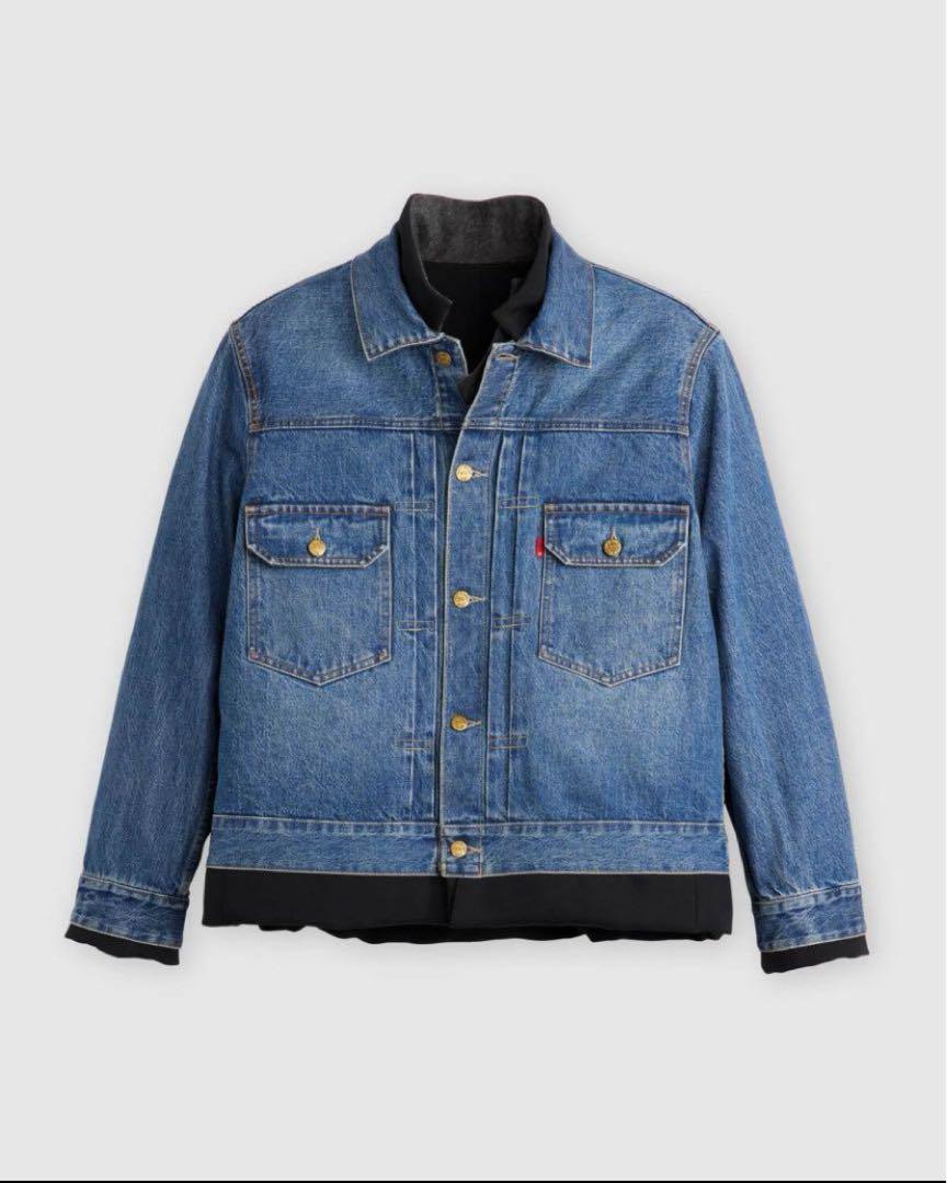 ジャケット・アウター Levi's sacai Men's Denim Matelasse 1