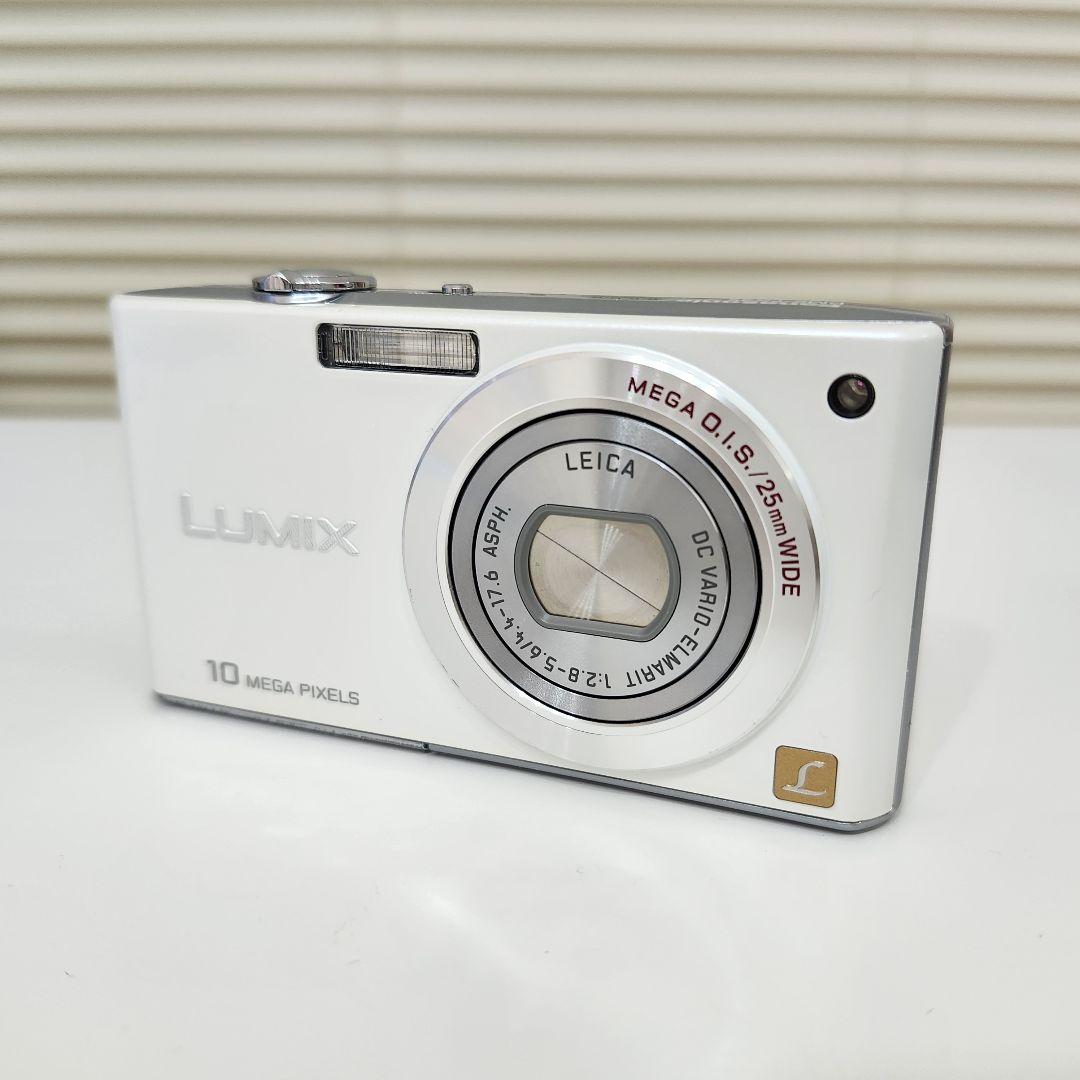 Panasonic LUMIX DMC-FX35 ホワイト デジカメ