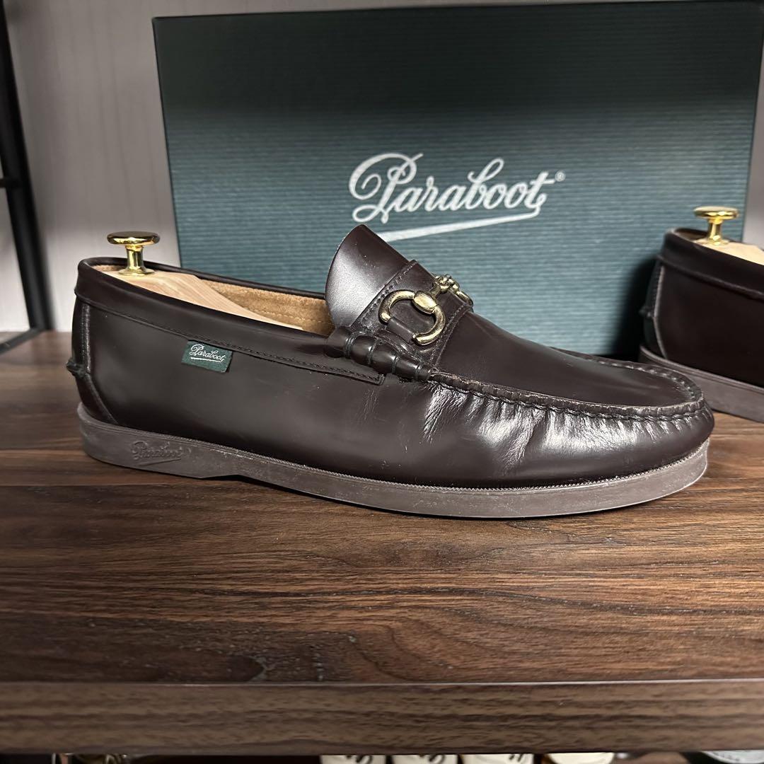 UK7 Paraboot パラブーツ CORAUX MORSビットローファー