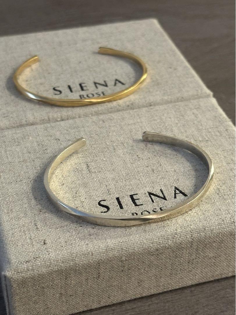 【未使用】セット売りSIENA ROSA ペアバングル　[calme-カルム]