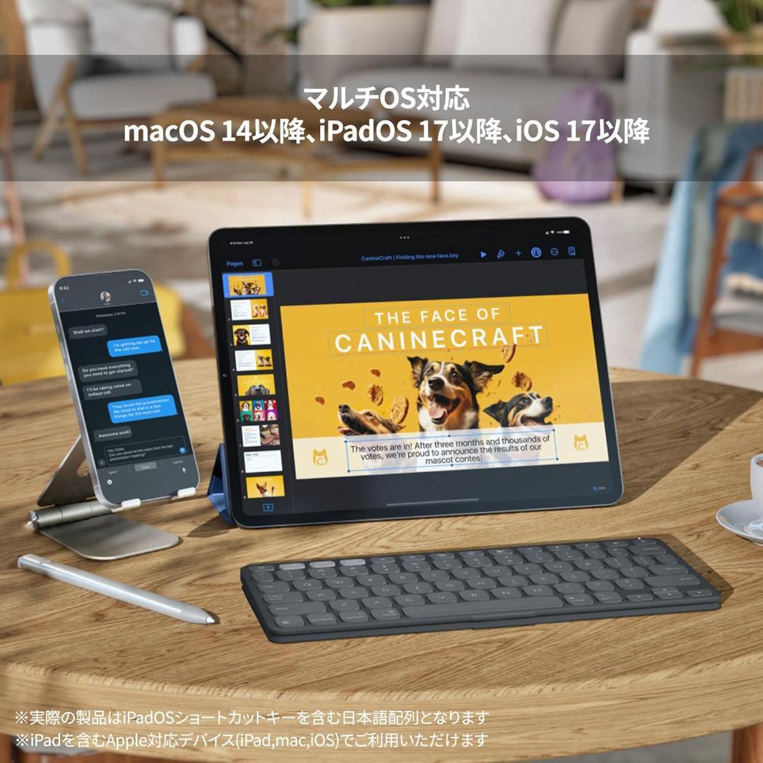 キーボード Logicool Keys-to-Go 2 for iPad