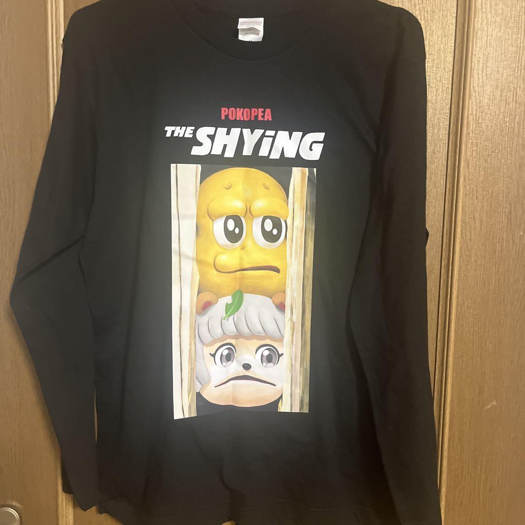 ぽこピー　HORROR ピ虐　ロングTシャツ　シャイニング