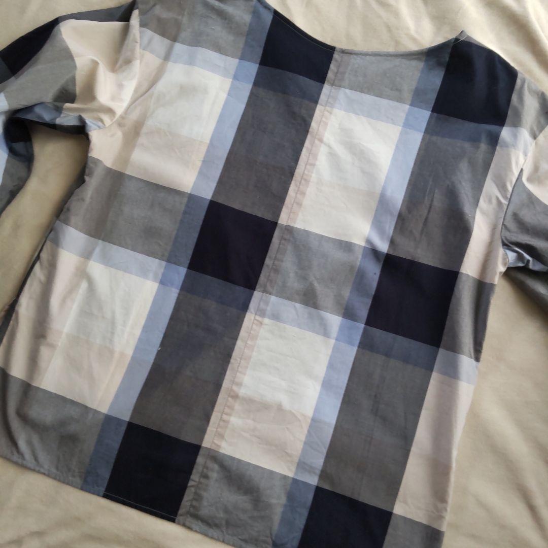 BLUE LABEL チェックブラウス S～M