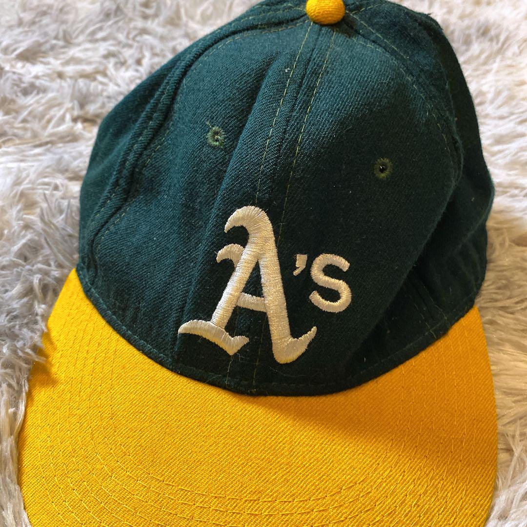 70's〜80's NEWERA ヴィンテージ アスレチックス　キャップ
