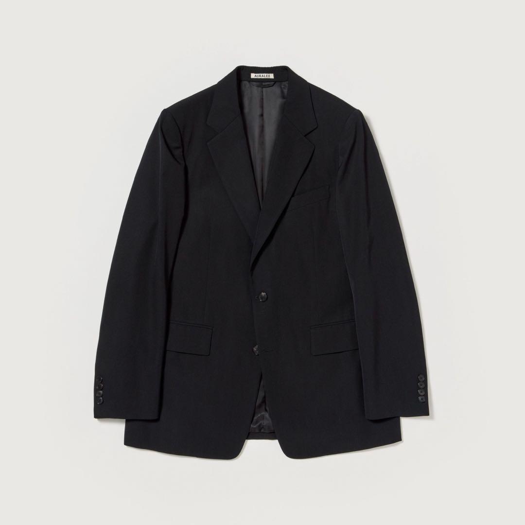 AURALEE LIGHT WOOL MAX GABARDINE JACKET