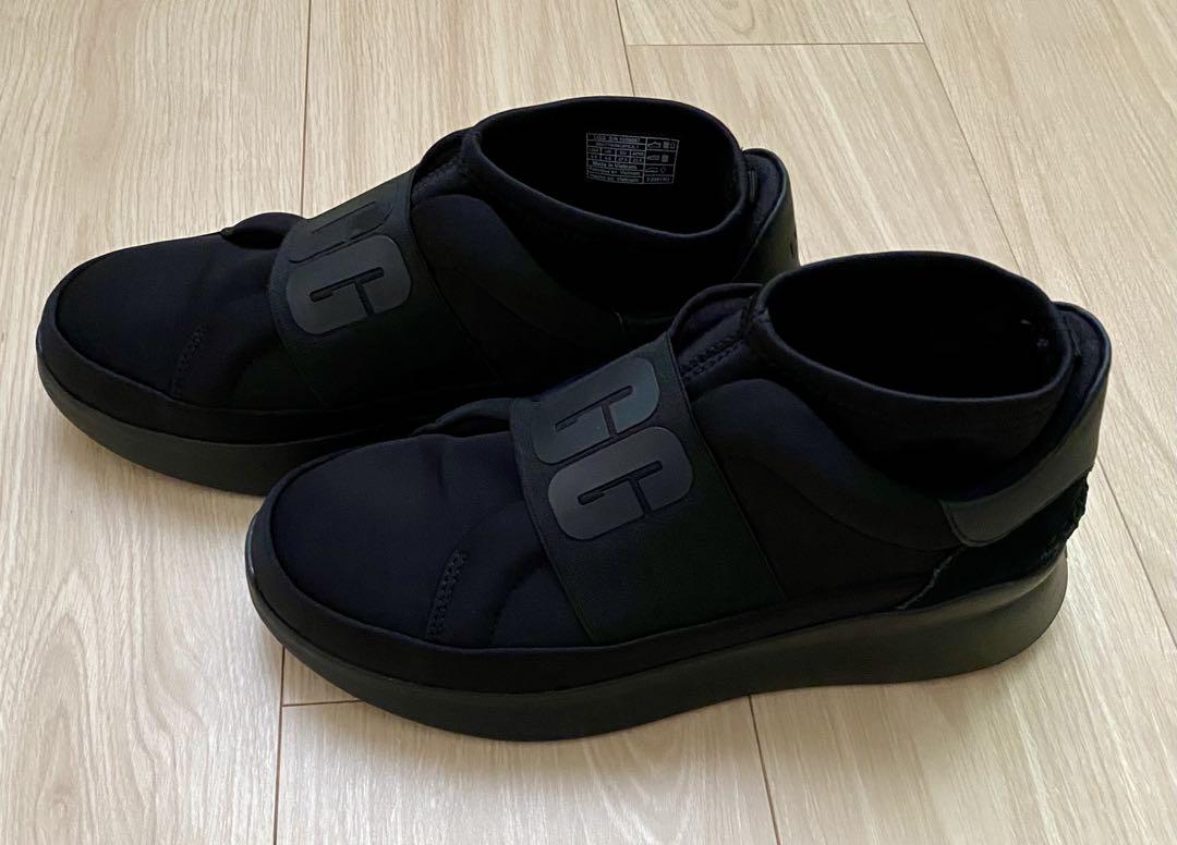 UGGニュートラNEUTRA 厚底スニーカースリッポン ブラック23.5cm