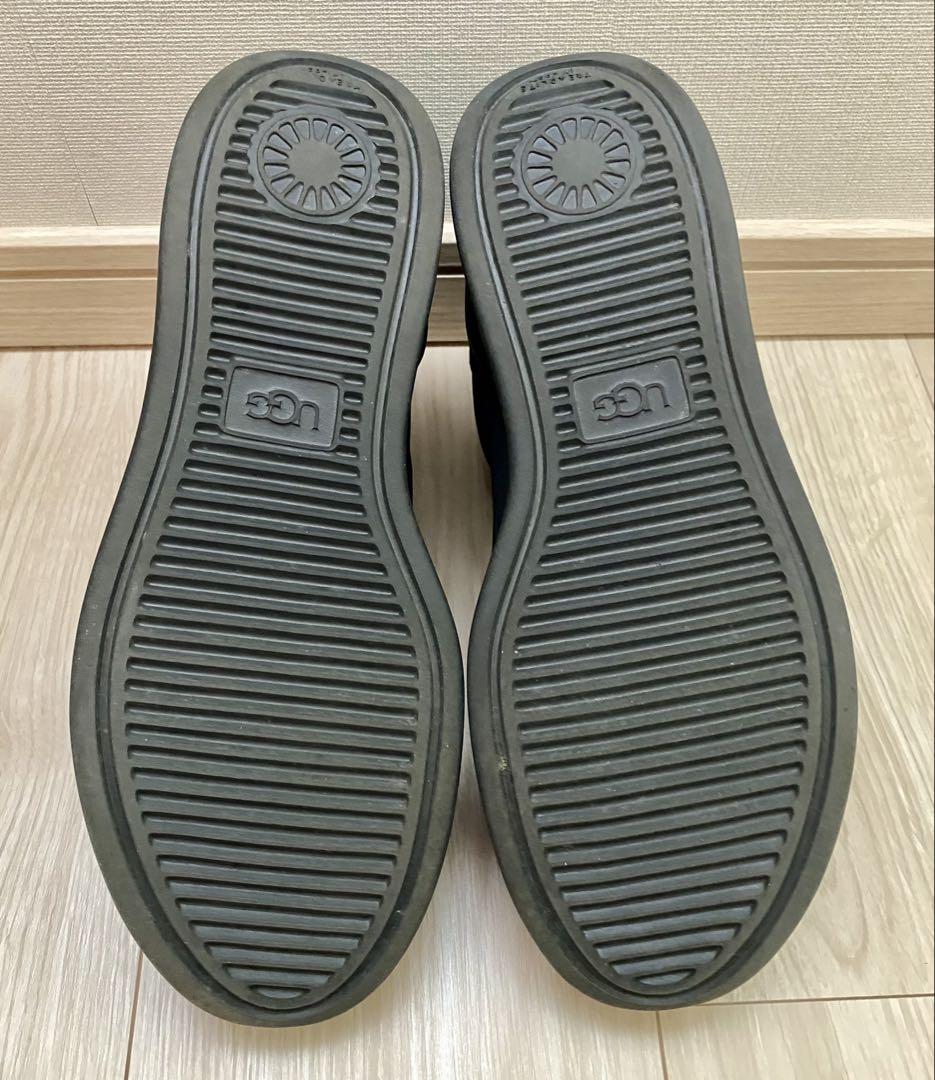 UGGニュートラNEUTRA 厚底スニーカースリッポン ブラック23.5cm