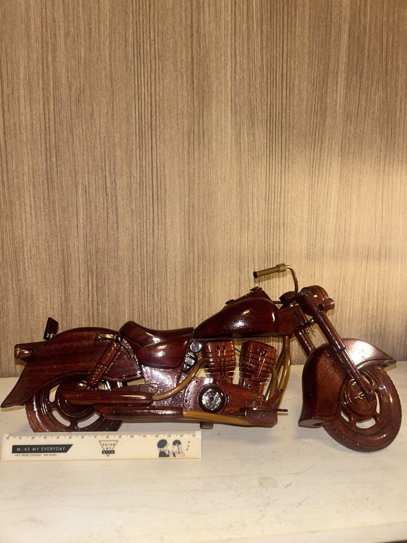 木製ハーレー 約30cm