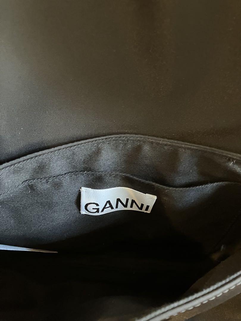 GANNI KNOT FLAP OVER ハンドバッグ