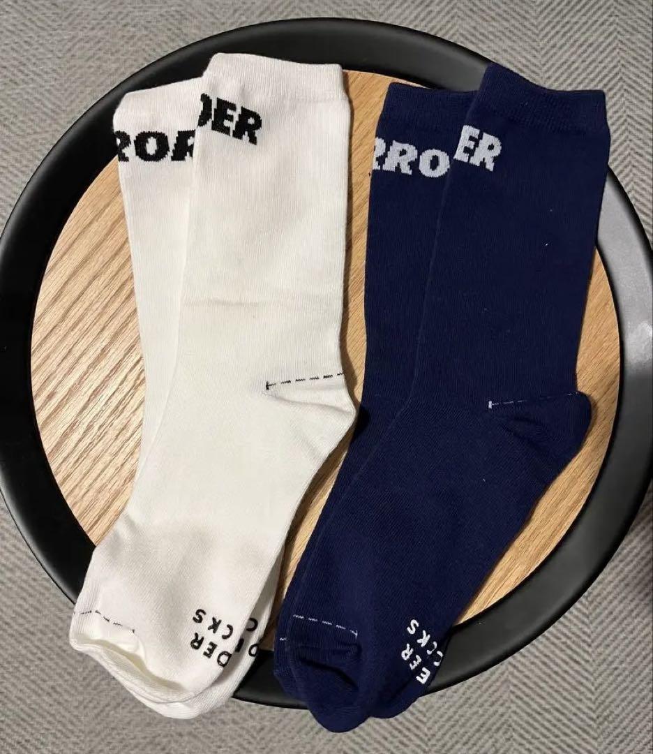 ADER ERROR ソックス 2足 セット