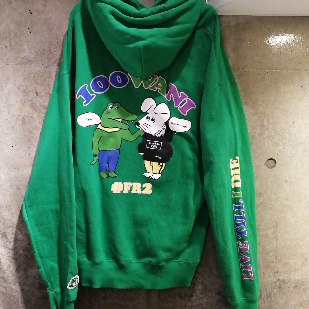 XL(LL)優先配送 【XLサイズ 100日後に死ぬワニ】FR2 ポールスミス 買換応援 【XLサイズ 100日後に死ぬワニ】FR2 ポールスミス kazuki様 パーカー