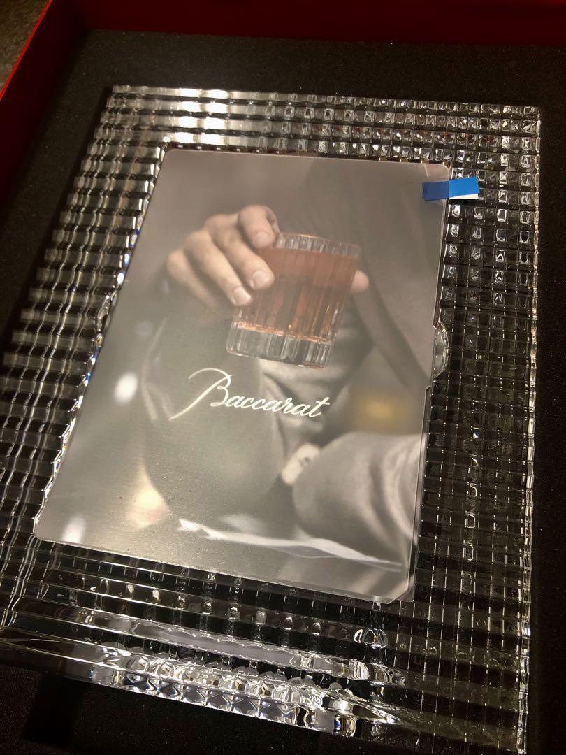 新品未使用 バカラ Baccarat アイフォトフレーム 写真立て クリスタル