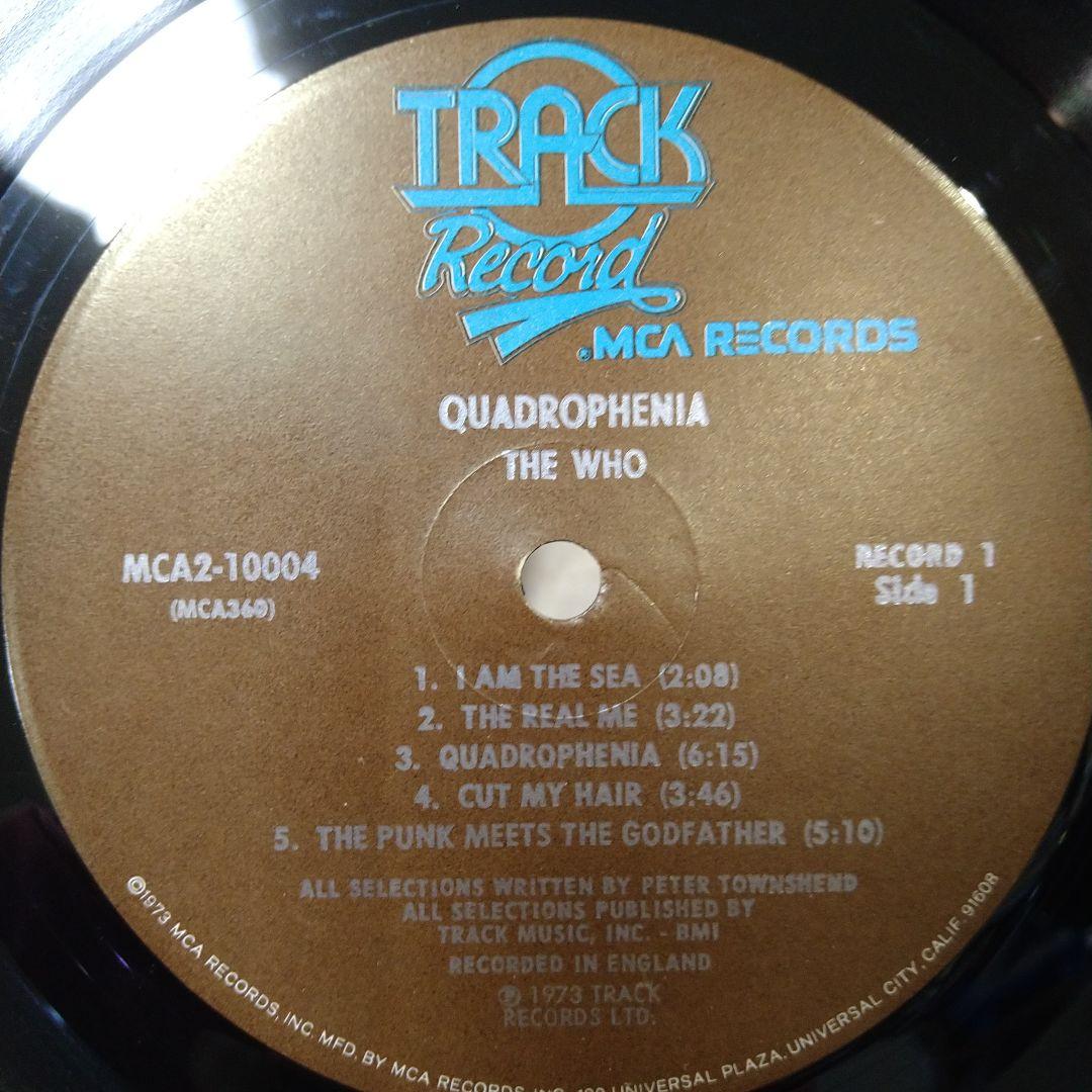 USorg盤　ザ・フー　四重人格　レコード