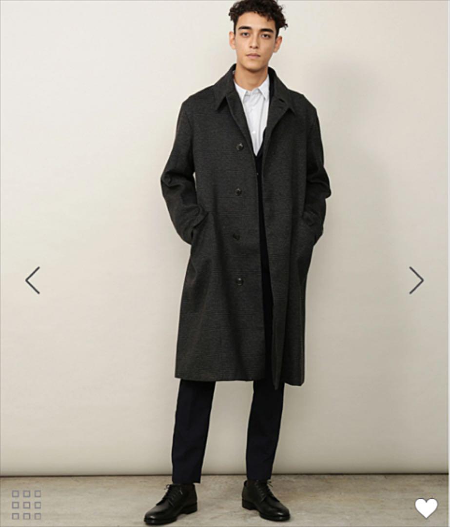 特価即納 ADAMETROPÉ HOMME HYBRID TWEED ステンカラーコート A9OFa-m91420198499 人気定番得価