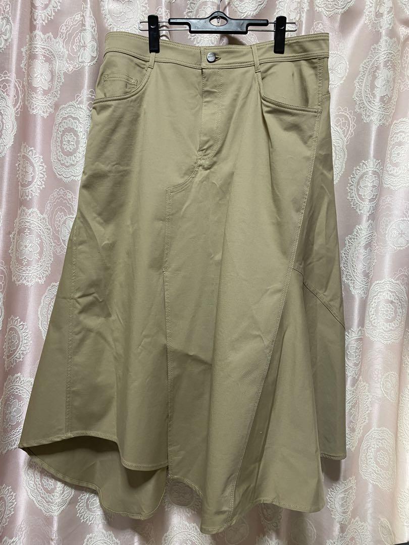 ZARA ザラ　アシンメトリーギャバシンスカート