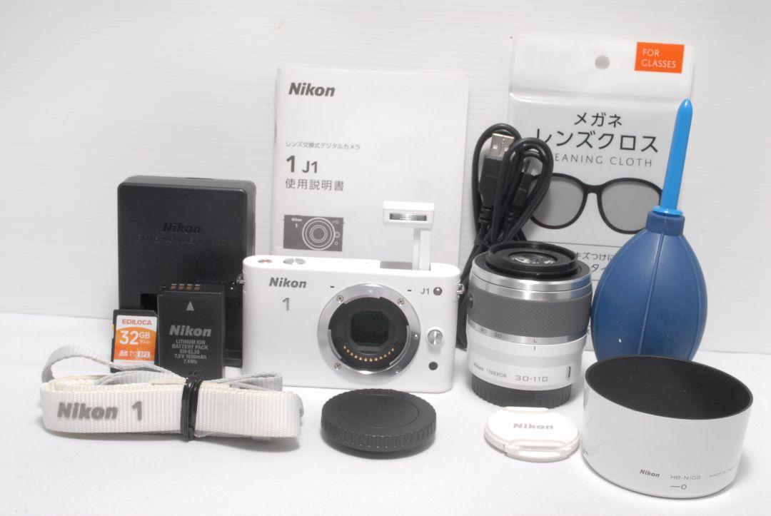 mちゃん様✨動作確認済み✨️ニコン Nikon1 J1 30-110mmレンズ