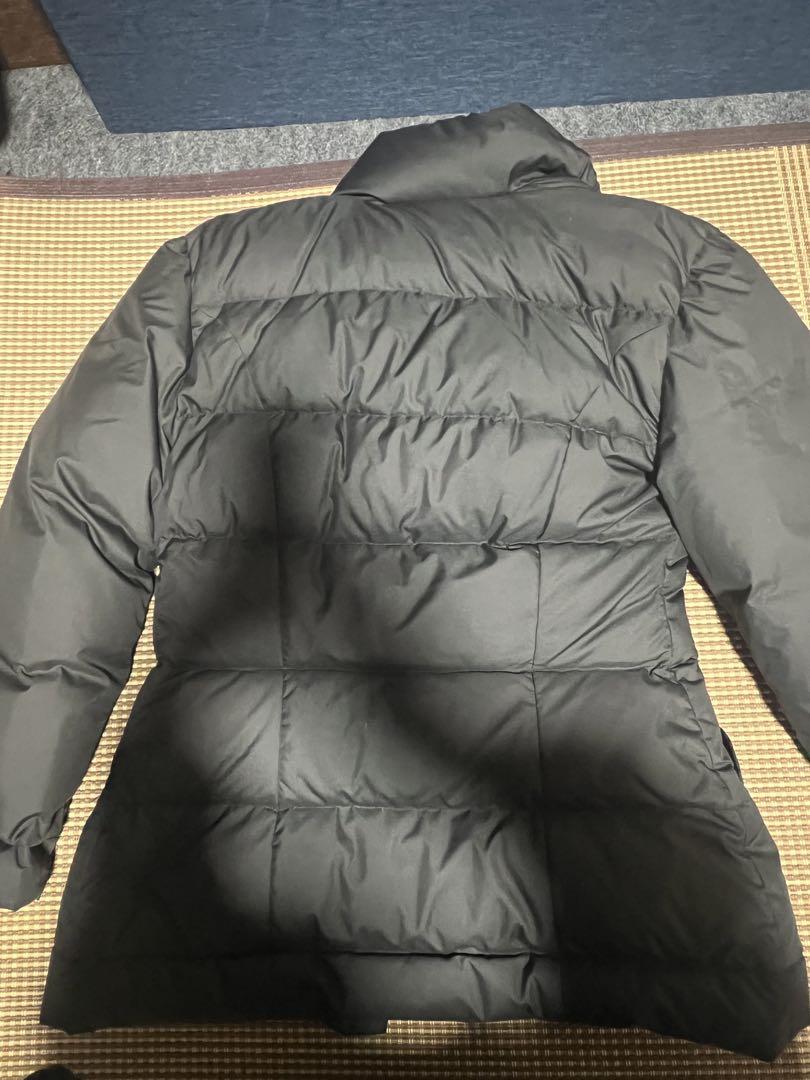MONCLER ブラック ダウンジャケット 36
