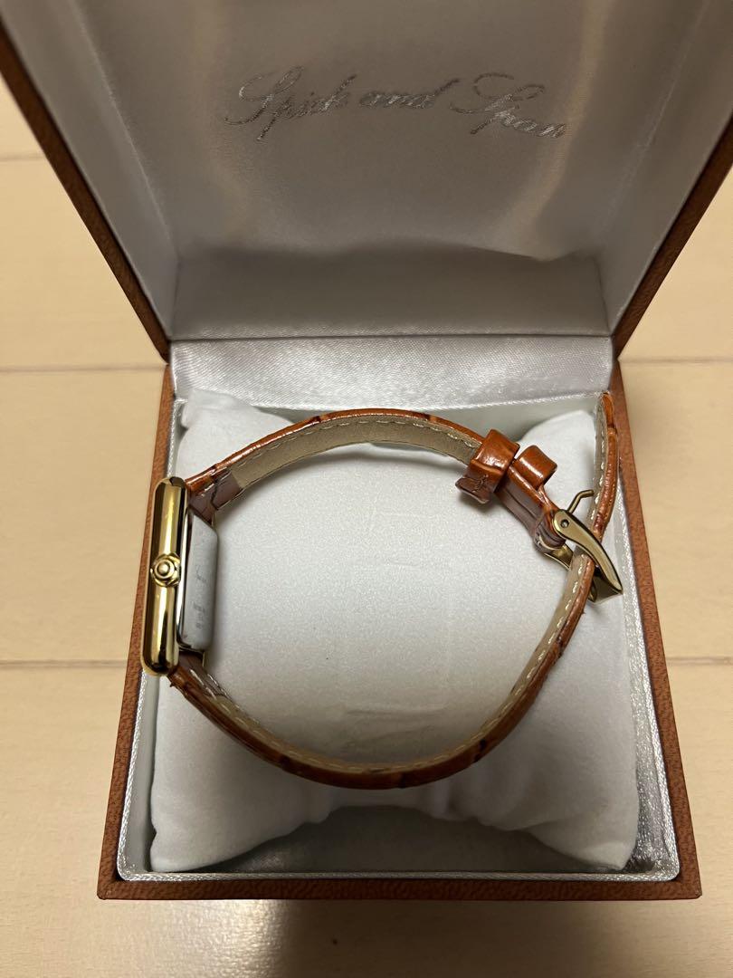 【特別価格　美品】スピックアンドスパン　レディース腕時計