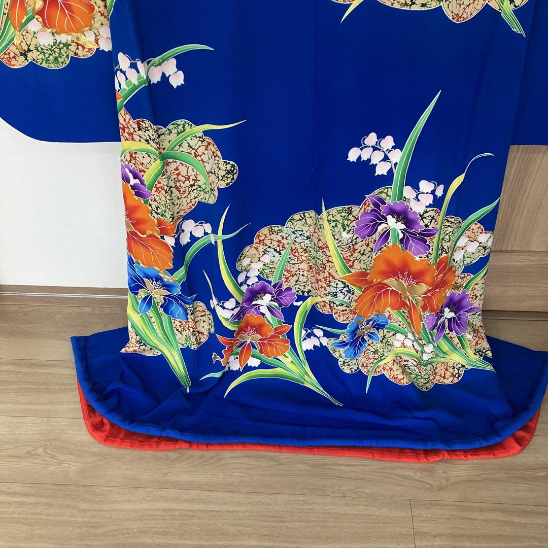 引き振袖　正絹　花嫁　金糸　芸妓　舞妓　踊り 中古