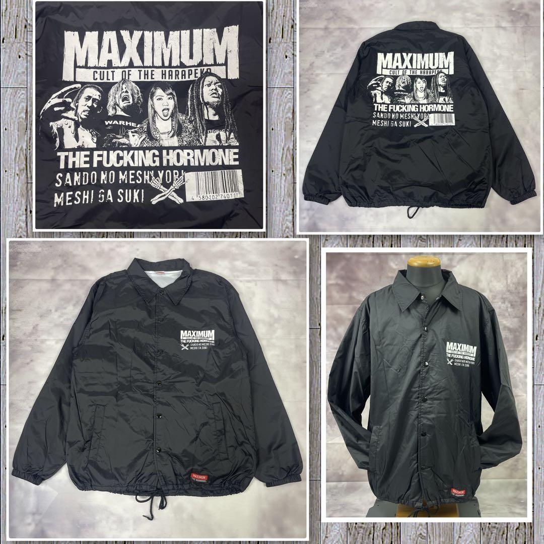マキシマムザホルモン × United Athle コーチジャケット L ライブ