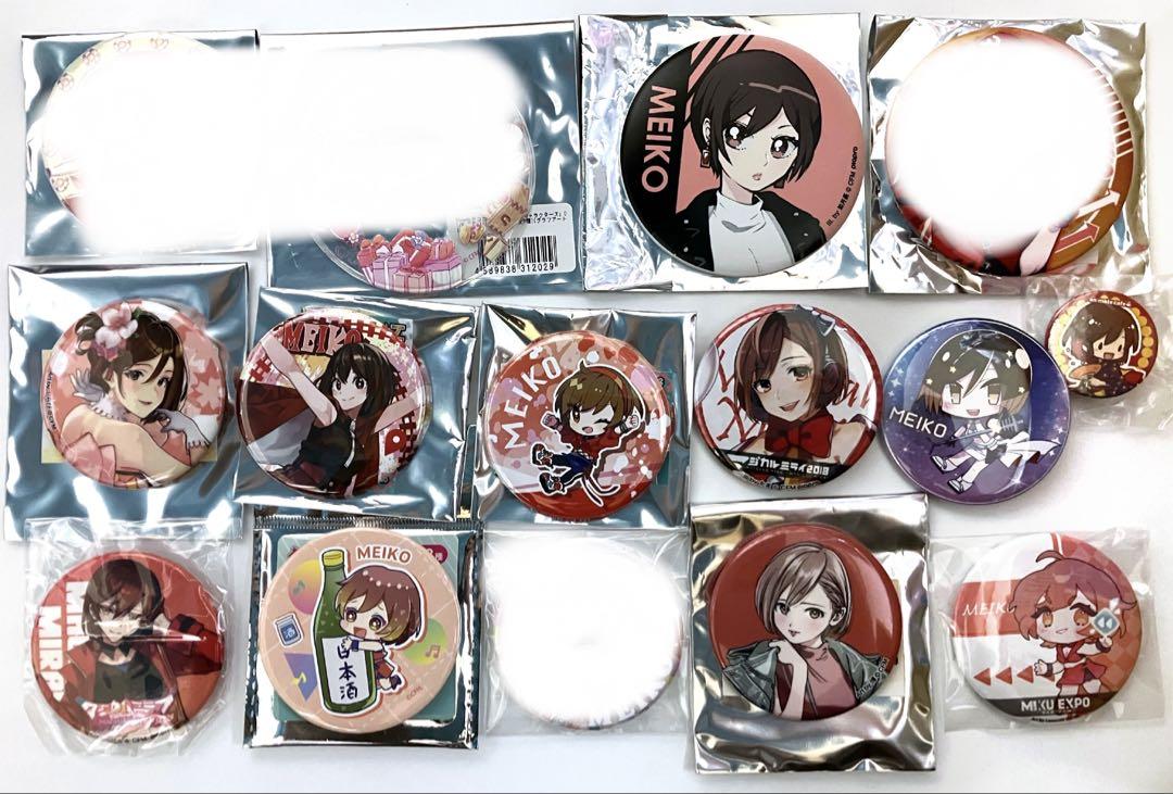 MEIKO グッズ　まとめ売り　缶バッジ　アクスタ　セット MEIKO 缶バッジ アクスタ セット売り - メルカリ