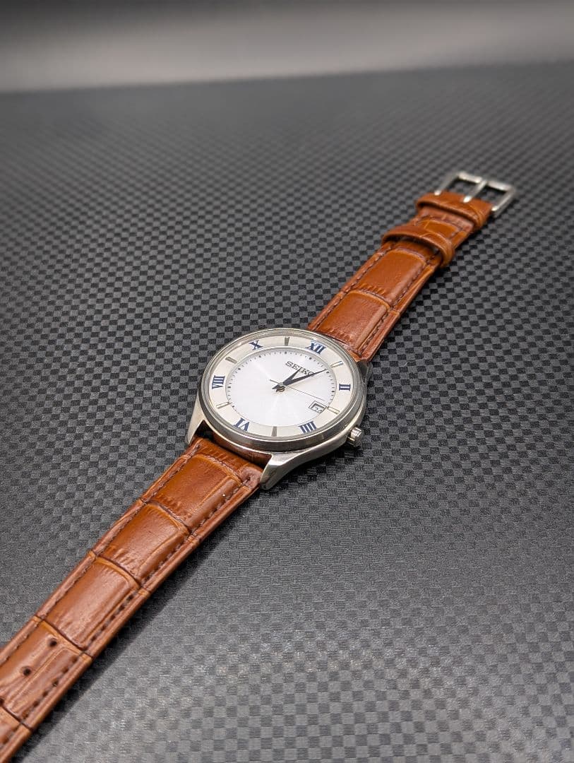 【美品】SEIKO セイコー V157-0CZ0 ソーラー メンズ 【美品】SEIKO セイコー V157-0CZ0 ソーラー メンズ