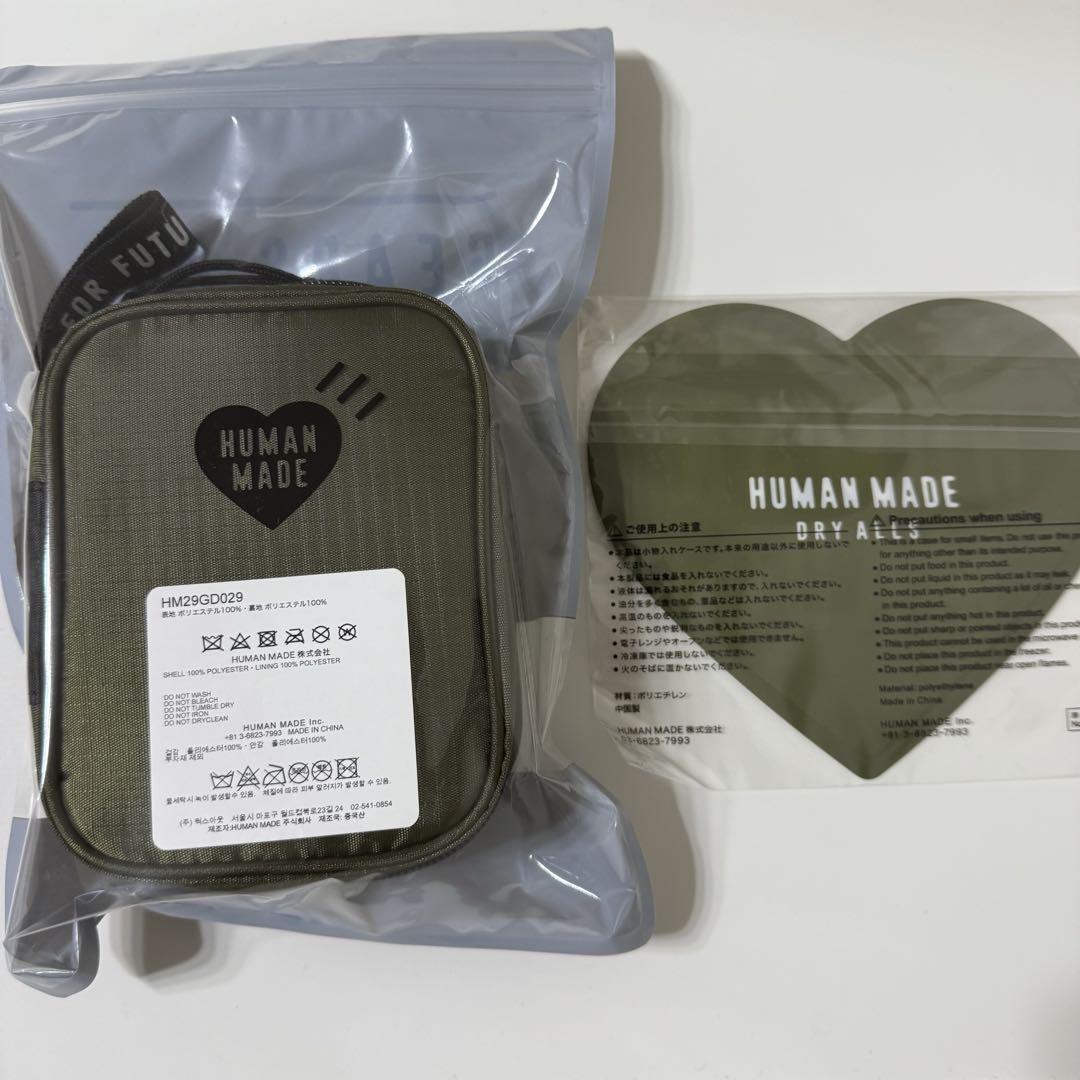 小物 HUMAN MADE GADGET CASE #2 OLIVEDRAB