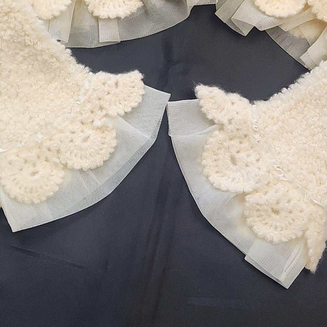 美品✨ CHANEL 02A カシミヤ レース フリル ニット カーディガン