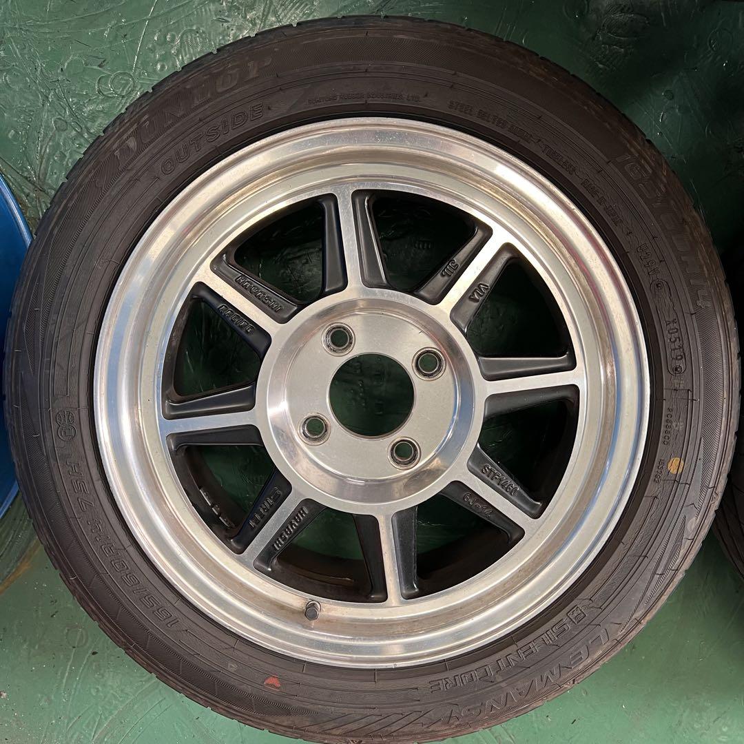 ハヤシ　14インチ　6J +38 PCD100
