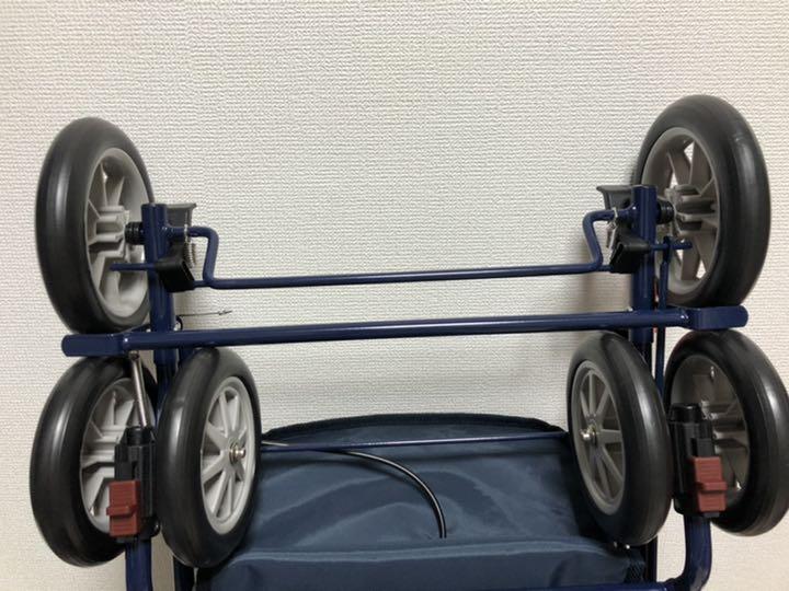 新品 幸和製作所 ネイビー pw298 XwUWC-m91432252661 TacaoF シルバーカー お得超激安