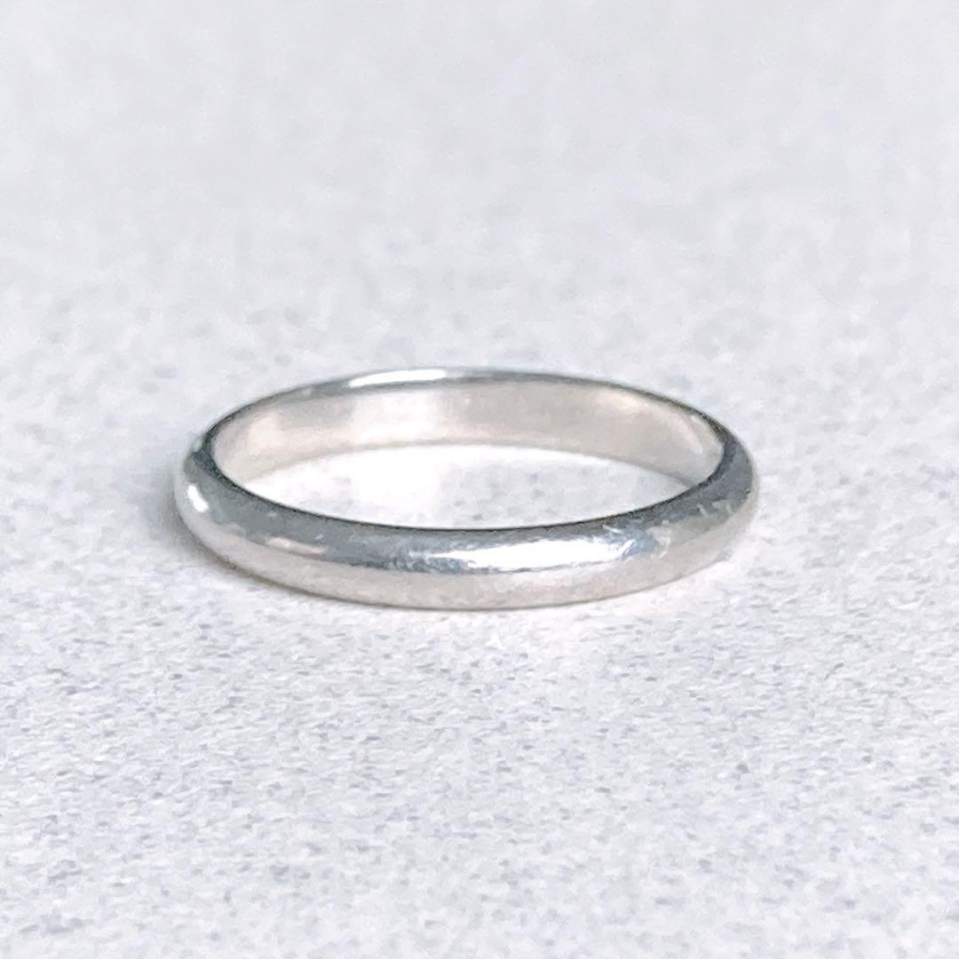 美品 Cartier カルティエ Pt950 プレーンリングアクセサリー