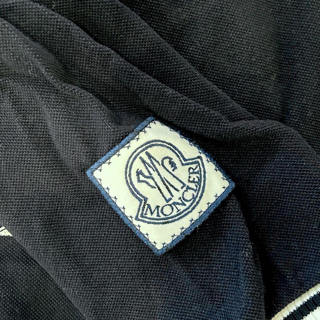 【美品】 モンクレール ガムブルー　 MAGLIA POLO