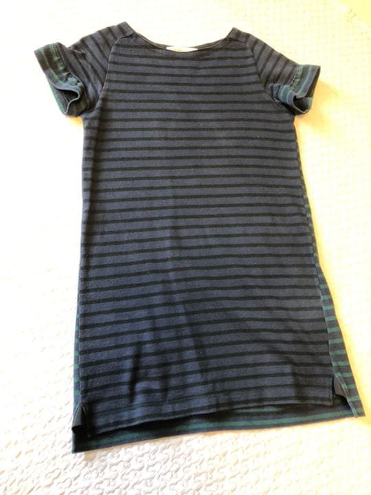 メルカリ Sacai Luck サカイラック ボーダーワンピース サイズ2 ひざ丈ワンピース 2 000 中古や未使用のフリマ