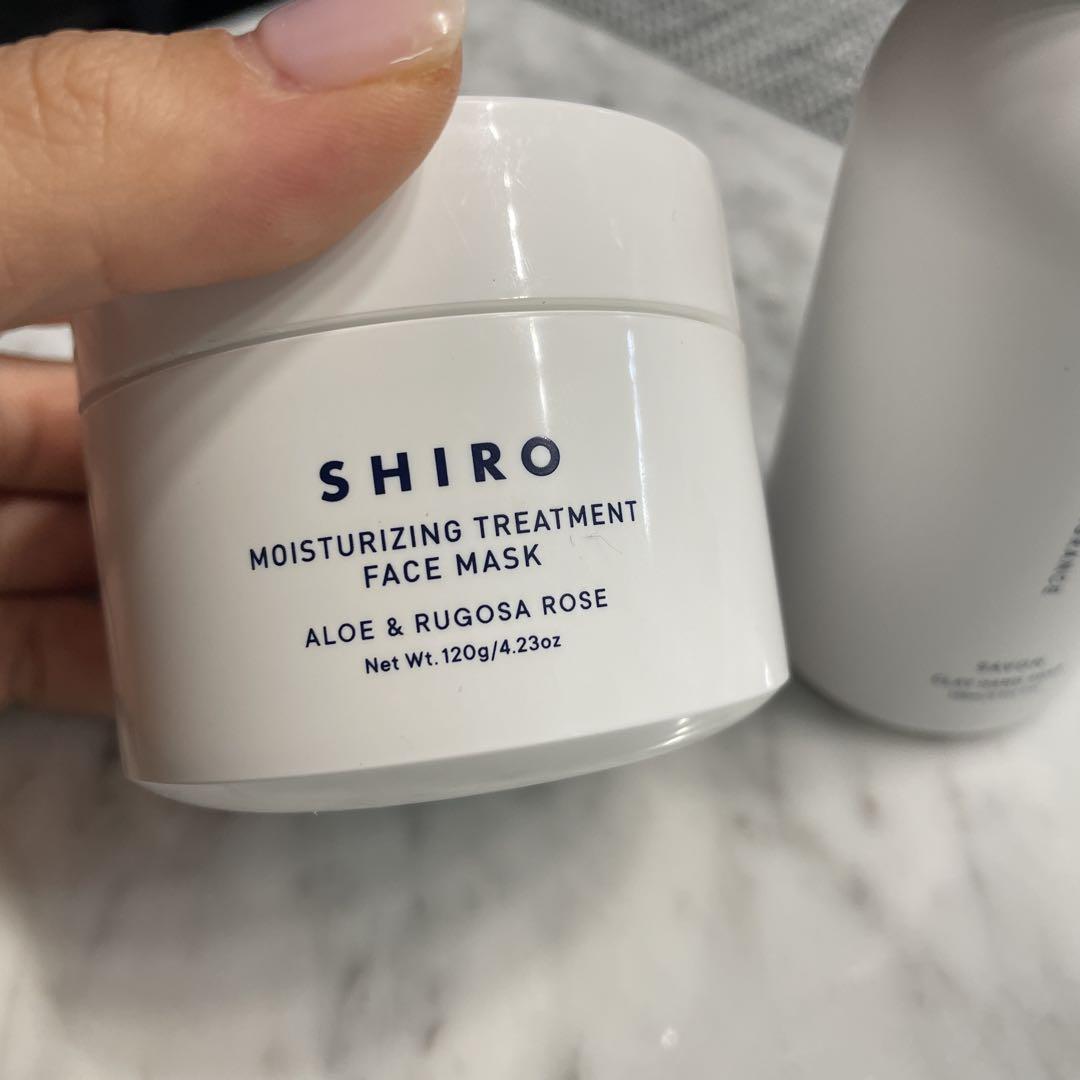 【新品未使用】SHIRO サボンクレイハンドソープ/アロエハマナスフェイスマスク