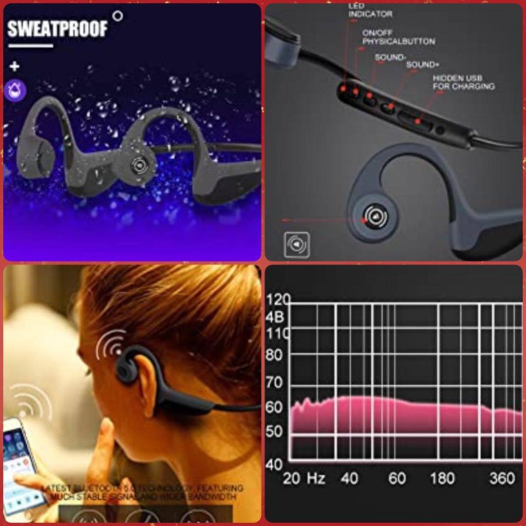 当店一番人気❤優れた骨伝導技術❣耳を塞がず周囲の音声を遮断しない