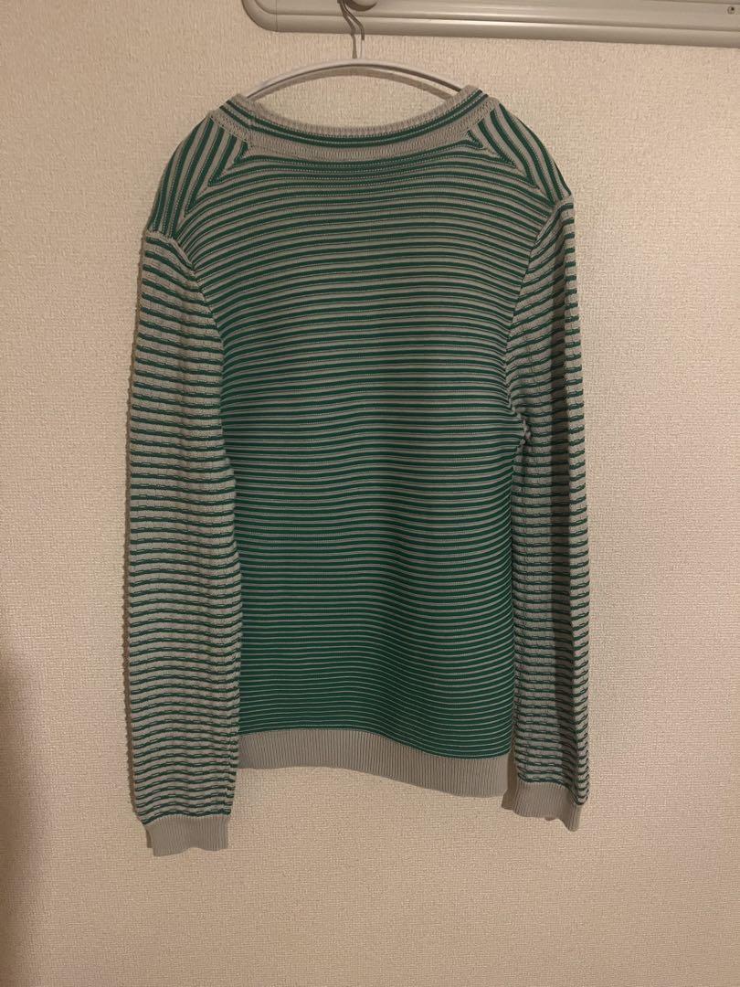 KENZO ボーダー　春コットンニット L