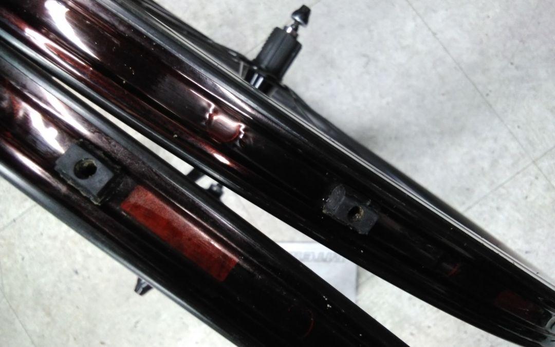 チューブレスレディ対応 40mmエアロ リムブレーキ ホイールセット