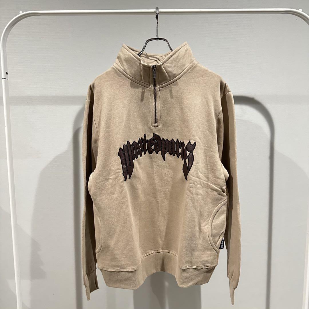 WASTED PARIS ウェイステッドパリス スウェット ハーフジップ