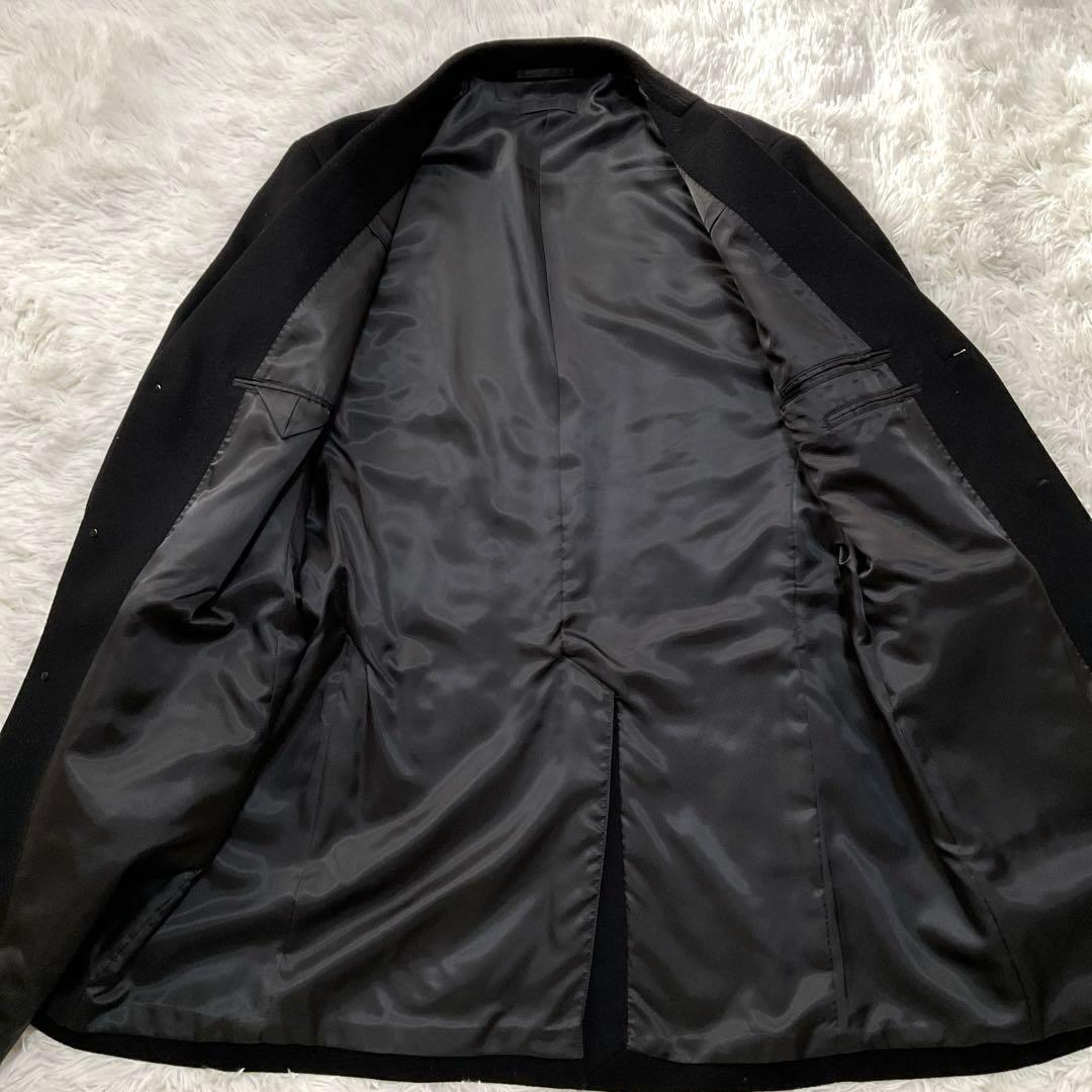 モコ様ご予約品　　　　　美品⭐︎UNIQLO カシミヤ混ウールチェスターコート