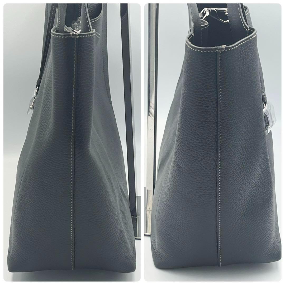 【未使用】TOD'S Tタイムレストートバッグ　黒　保存袋付き