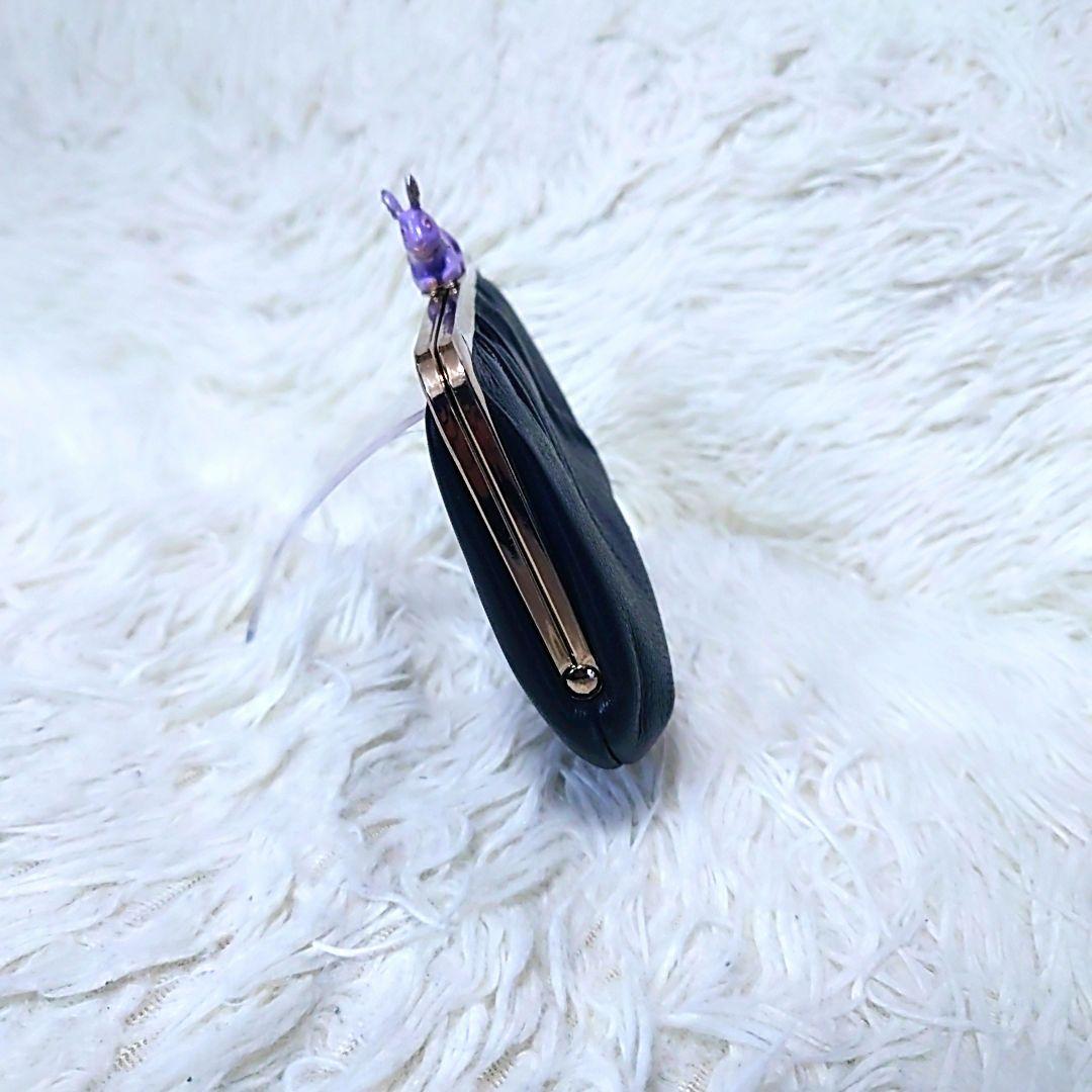 人気商品 ✨️ ANNA SUI ラパン ウサギ がま口 財布 黒
