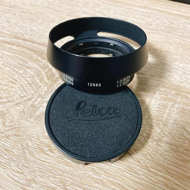 Leica レンズフード 12585 フードキャップ付き | thelofttown.com