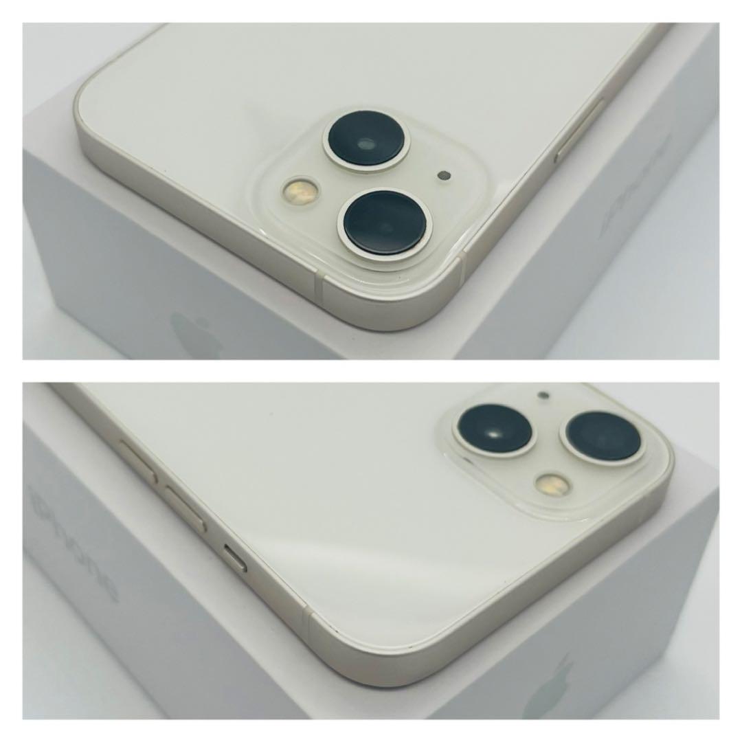 訳あり　100% iPhone 13 256 GB SIMフリー　ホワイト