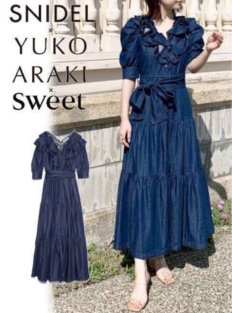 snidel×新木優子 デニムワンピース - メルカリ