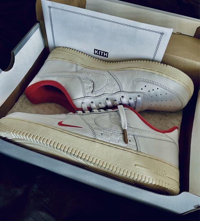 が大特価! キス 新品未使用 エアフォース1 ナイキ スニーカー - tuaz アウトレットのセール 1 force air NIKE 新品未使用 LOW NYC the what スニーカー
