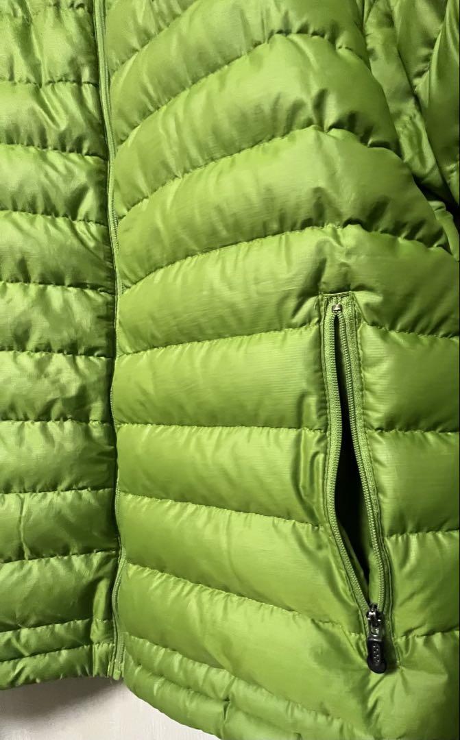 Patagonia ダウンジャケット 緑　ダウンセーター　S