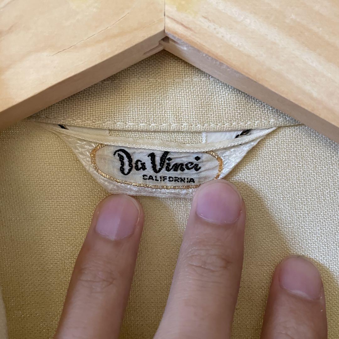 USA製 Da Vinci California ロングスリーブシャツ